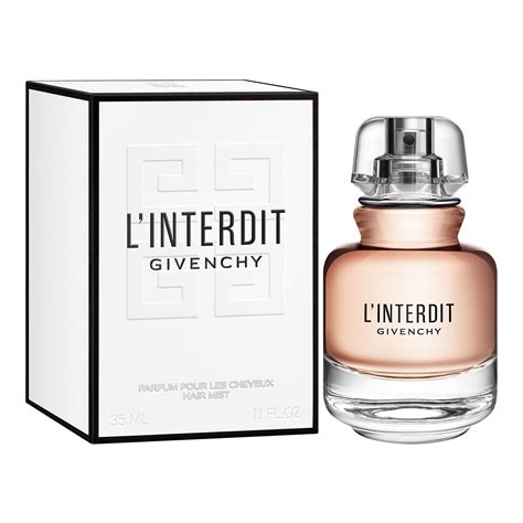 l'interdit givenchy parfum pour les cheveux|Givenchy perfume l'interdit review.